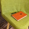 PU Leather Cover with outside Pocket Journal Notebook